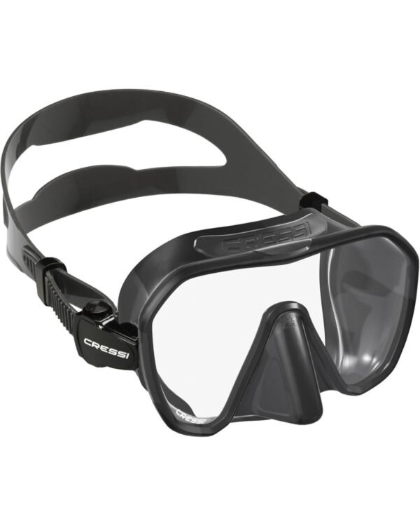 Combo Cressi Z2 & Corsica: Máscara Sin Marco y Snorkel Técnico - Negro - Image 2